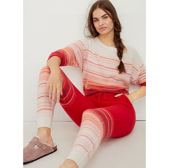 Anthropologie Saturday Sunday Emmeline Cashmere Crewneck Sweater Size Small - Picture 16 of 16